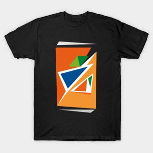 Item F7 of 30 (Fanta Orange Abstract Study) T-Shirt